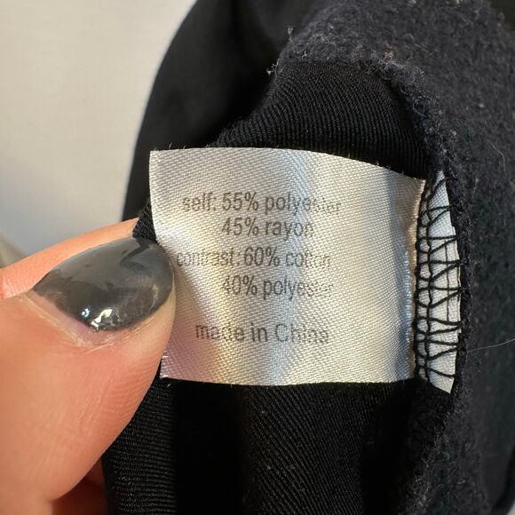 Lane Bryant Ruffled Sleeve Sweatshirt Plus SZ 22/24 Fairygoth Feminine Y2K Cozy - Picture 13 of 13